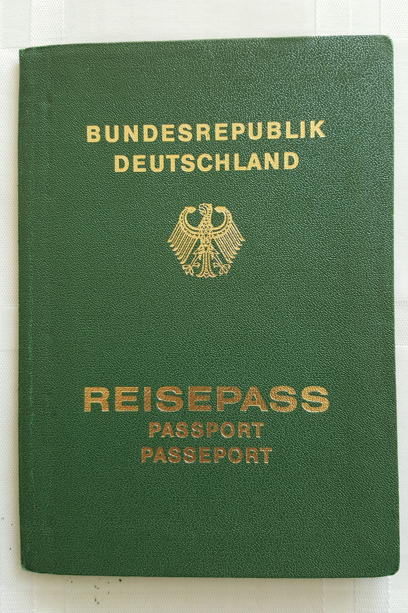 1950 Reisepass